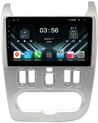 Штатная магнитола для Renault Logan, Sandero 2009-2013 на Android 13 - FarCar (D/DX752M)