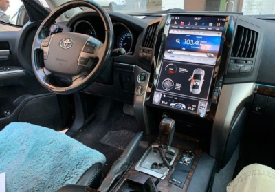 Магнитола Tesla для Toyota Land Cruiser 200 2007-2015 на Android 11 Carmedia ZF-1816H-Q6
