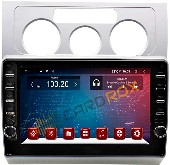 Головное устройство на Android 10 для Volkswagen Touran 2003-2010 CARDROX FD-4435-TS10-4-64 с кнопками и DSP процессором
