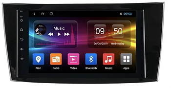 Штатная магнитола для Mercedes E класс W211, S211 2002-2009, CLS W219 2004-2010 на Android 10 - Carmedia OL-8949-K1K2D
