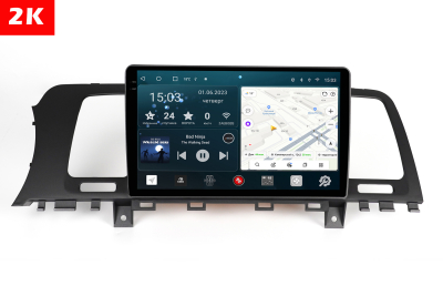 Автомагнитола штатная с 2K экраном RedPower 71310 Slim на Android 10 для Nissan Murano Z51 (11.2007-07.2016)