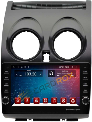 Штатная магнитола Nissan Qashqai 2007-2013 на Android 10 CARDROX FD-4019-TS10-6-128