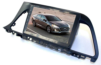 Штатная магнитола для Hyundai Sonata 2015-2016 LeTrun 2062-3150 9 дюймов (крутилки) NS 2+16 Gb MTK-L Android 10.x DSP ++