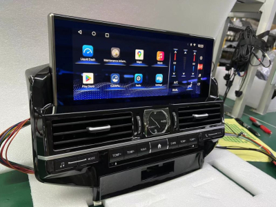 Магнитола для Toyota Land Cruiser 200 2007-2015 top на Android 12 - Carmedia ZH-T1206X