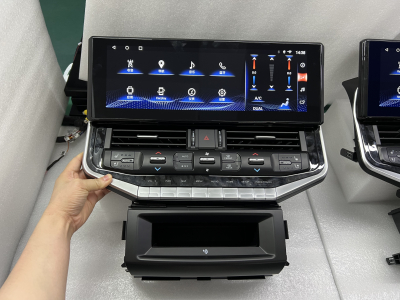 Магнитола для Toyota Land Cruiser 200 2007-2015 (для низких комплектаций) на Android 10 - Carmedia ZH-T1601