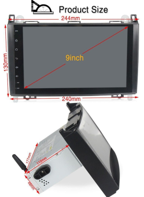 Штатное головное устройство Mercedes-Benz  A класс W169 B класс W245 Viano W639 Vito W639 Vito W447 Sprinter W906 на Android 10 Carmedia MKD-M997-P4N