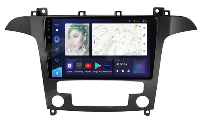 Штатная магнитола TEYES CC3L/CC3/CC3 2K для Ford Galaxy 2 2006-2015, S-MAX 2006-2015 климат-контроль на Android 10 TEYES-CC3-435R9