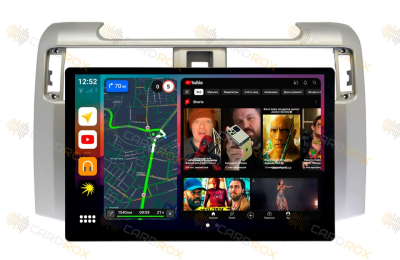 Штатная магнитола Toyota 4Runner 2009-2021 на Android 10, DSP, 4G, IPS, Carplay - Cardrox CD-4430-13 (11-13 дюймов)