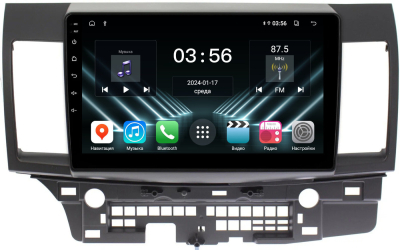 Штатная магнитола для Mitsubishi Lancer X 2007-2013 на Android 13 - FarCar (D/DX037M)
