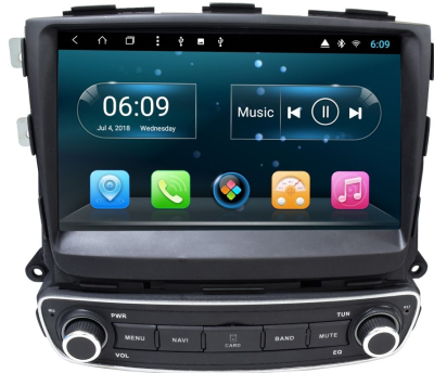 Штатное головное устройство для KIA Sorento 2012–2015 ( XM, рестайл) high на Android 10 Carmedia KR-9275-S10