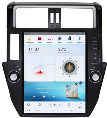 Магнитола Tesla для TOYOTA LC PRADO 150 2009-2013 на Android 11 CARMEDIA ZF-1221-Q6