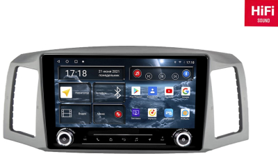 Автомагнитола штатная Redpower K75415 на Android 10 для Jeep Grand Cherokee 3-поколение WH (08.2004-07.2007)