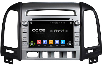 Штатное головное устройство Android 7.1 Newsmy KD-7024-P3-7 для HYUNDAI Santa Fe 2010-2012 (CM рестайлинг, 4 отверстия под кнопки)