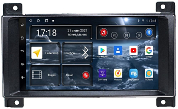 Автомагнитола штатная RedPower 71218 на Android 10 для LJeep Grand Cherokee 4-поколение WK2 (08.2010-08.2013)