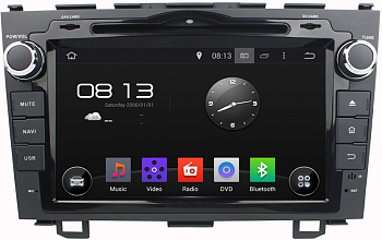 Штатная автомагнитола Android 10 Carmedia KD-8105-P30 для Honda CRV III 2006-2012 (RE)