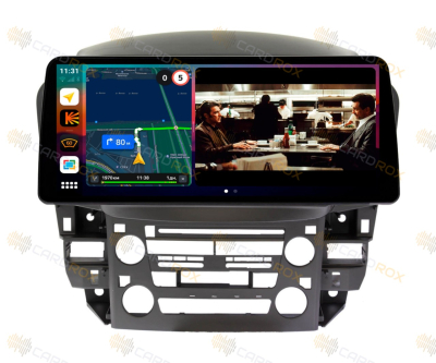 Штатная магнитола Toyota Harrier 1997 - 2003 (авто без CD) на Android 10, DSP, 4G, IPS, Carplay - Cardrox CD-4957-12 (12 дюймов)