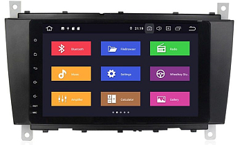 Штатная автомагнитола Mercedes-Benz G-класс W463 2007-2012, C-класс W203 2004-2007, CLK, CLC, SLK Carmedia XN-M820-P5 Android 10 DSP