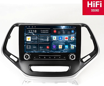 Автомагнитола штатная Redpower K75418 на Android 10 для Jeep Cherokee 5-поколение KL (05.2014-12.2017)