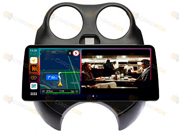 Штатная магнитола Nissan Micra / March 2010-2013 на Android 10, DSP, 4G, IPS, Carplay - Cardrox CD-4286-12 (12 дюймов)