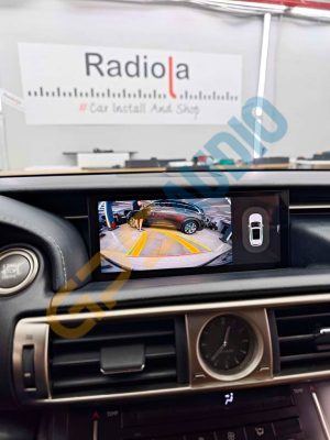 Монитор 10,25" Lexus IS 2013-2018 (комплектации с 7" монитором и шайбой) на Android 13 - Radiola RDL-LEX-IS low
