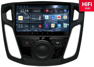 Автомагнитола штатная с 2K экраном Redpower 75150 на Android 10 для Ford Focus 3-поколение (01.2010-10.2019)