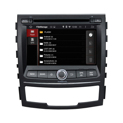 Штатное головное устройство Android 7.1 Newsmy KD-7067-P3-7 для SSANGYONG Actyon II 2011-09.2013, Korrando дорестайл