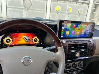 Цифровая приборная панель для Nissan Patrol Y61- Carmedia ZH-HL155