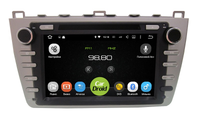 Штатная магнитола Roximo CarDroid RD-2405 для Mazda 6, 2008-2013 (Android 6.0)