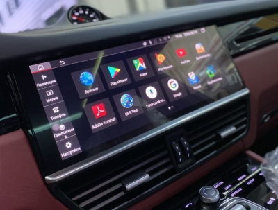 Навигационный блок Carlink C15-8550 на Android 9.0 для Porsche Cayenne III 2017+, Macan II, Panamera II