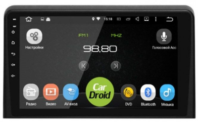 Штатная магнитола CarDroid RD-2020F для Hyundai Sonata 7 2018 (Android 10) DSP