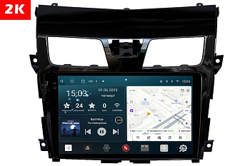 Автомагнитола штатная с 2K экраном RedPower 71302 Slim на Android 10 для Nissan Teana L33 2014-2016