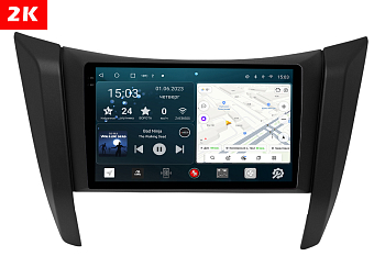 Автомагнитола штатная с 2K экраном Redpower 75029 на Android 10 для Nissan Navara 3-поколение (06.2014-н.в.) заменяется вся штатная рамка