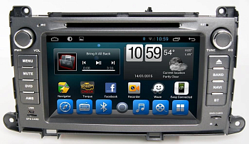 Штатное головное устройство Toyota Sienna 2010-2014 на Android 9.0 CARMEDIA KR-8086-DSP