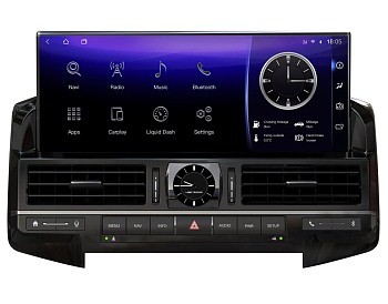 Магнитола для Toyota Land Cruiser 200 10.2015+ top на Android 12 - Carmedia ZH-T1269