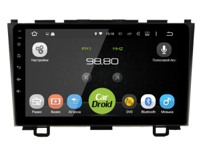 Штатная магнитола CarDroid RD-1903F для Honda CR-V 3 (Android 10) Штатная магнитола CarDroid RD-1903F для Honda CR-V 3 (Android 10)