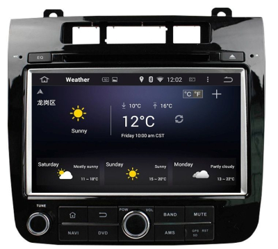 Штатная автомагнитола Volkswagen Touareg 2011-2014 Carmedia KD-8009-P6 Android 9.0 DSP Штатная автомагнитола Volkswagen Touareg 2011-2014 Carmedia KD-8009-P6 Android 9.0 DSP