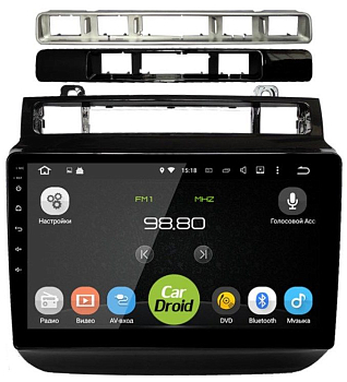 Штатная магнитола CarDroid RD-3712F для Volkswagen Touareg 2011-2017 (Android 10)