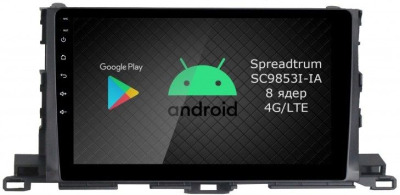 Штатная магнитола Roximo RI-1112-8 для Toyota Highlander 3 на Android 12 (8/128Gb)