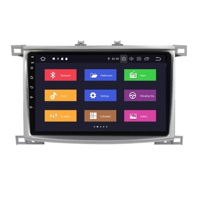 Штатное головное устройство Toyota Land Cruiser 100 2002-2008 на Android 10 Carmedia MKD-F95-S10