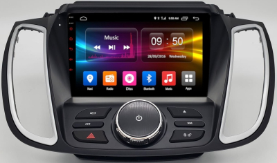 Штатная магнитола для Ford Kuga 2 2011-2019 (для высоких комплектаций) на Android 10, DSP, HDMI, Интерьерная подсветка - Carmedia OL-9203-2-D