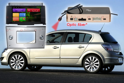 Штатное головное устройство RedPower 31219G на Android 7.1+ для Opel Astra H (цвет серый)