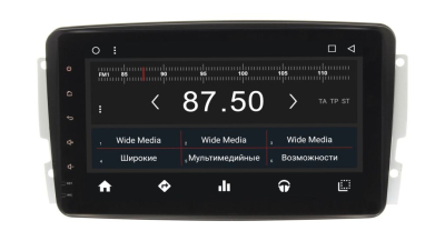 Штатная автомагнитола Wide Media WM-CF3114NB-1/16 для Mercedes C (W203) 2000-2003, (W209) 2002-2005 на Android 7.1