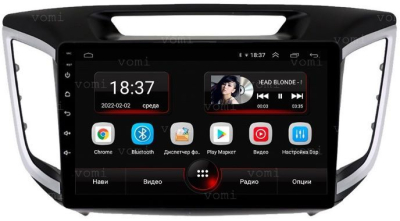 Штатная магнитола VOMI AK310R10-MTK-LTE-4-64 для Hyundai Creta 2016+ на Android 10