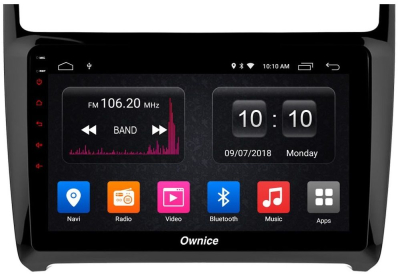 Штатная магнитола Ownice G30 S9903J для Volkswagen Polo (Android 9.0)
