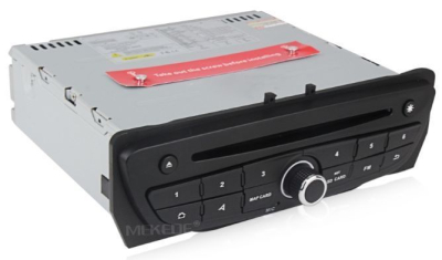 Штатное головное устройство RENAULT Megane III 2009+, Fluence 2010+, черный на Android 10 Carmedia MKD-7093-P6