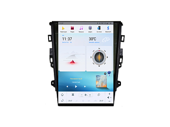 Магнитола Tesla для Ford Mondeo 5 2015+ климат на Android - Carmedia ZF-1201-S2-Q6