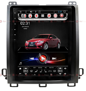 Штатное головное устройство RedPower 31470 (Tesla) на Android 6.0+ для Lexus GX 470 с управлением климата