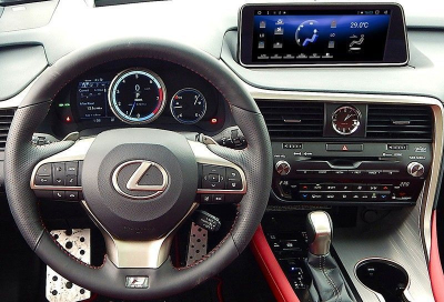 Монитор 12,3" Lexus RX 11.2015-2020 (для комплектаций с шайбой) на Android 13 - Radiola RDL-LEX-RX15 Low