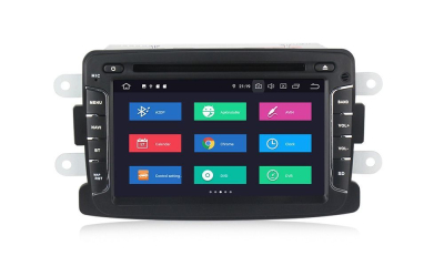 Штатное головное устройство Renault Duster 2010+, Sandero, Logan 2014+, Kaptur 2016+, Lada Xray 2016+ на Android 10 Carmedia MKD-R701-P5