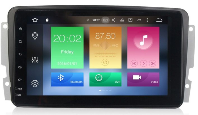 Штатное головное устройство Mercedes-Benz G класс W463 2001-2006, C класс W203, CLK C209/W209, Vito, Viano на Android 10 Carmedia MKD-M807-P4N Штатное головное устройство Mercedes-Benz G класс W463 2001-2006, C класс W203, CLK C209/W209, Vito, Viano на Android 10 Carmedia MKD-M807-P4N